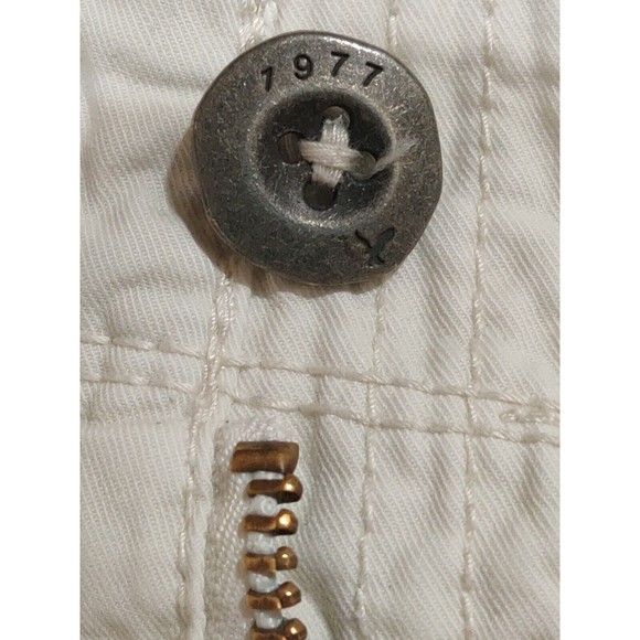 Men's American Eagle "Prep Length" Khaki Chino Shorts W33 X L9,  9" Inseam. - Picture 5 of 12